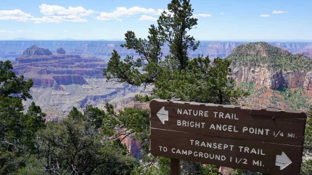 Bright Angel Point Grand Canyon North Rim